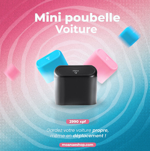 Mini Poubelle pour Voiture